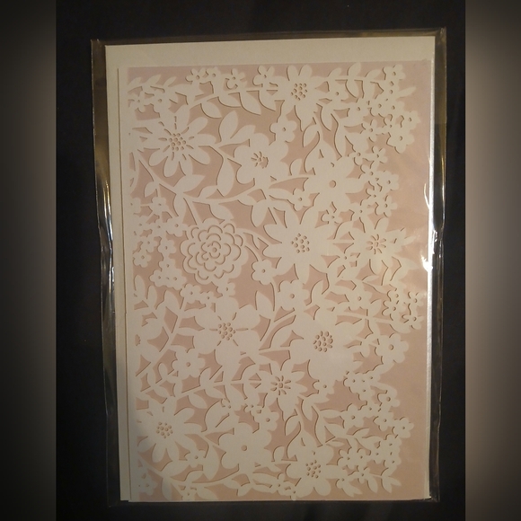 5 Hallmark Blank Notecards Pack Of 5 - Picture 3 of 7